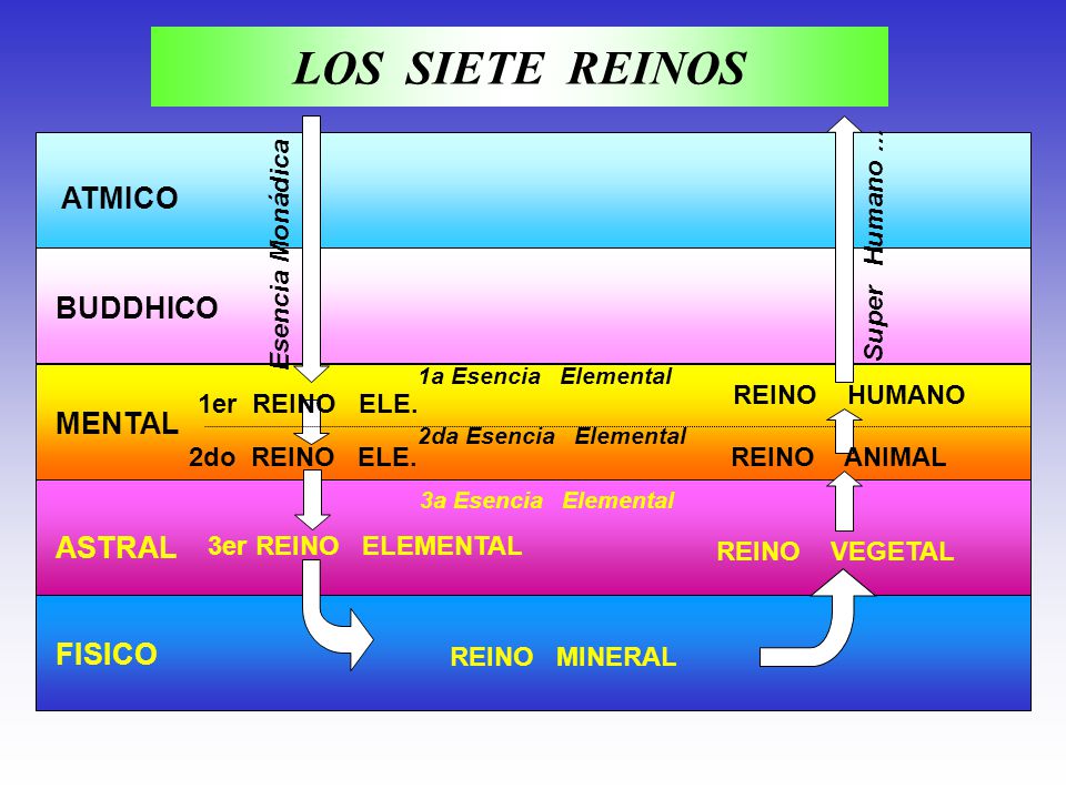 Siete dimensiones del espíritu siete planos espiritu